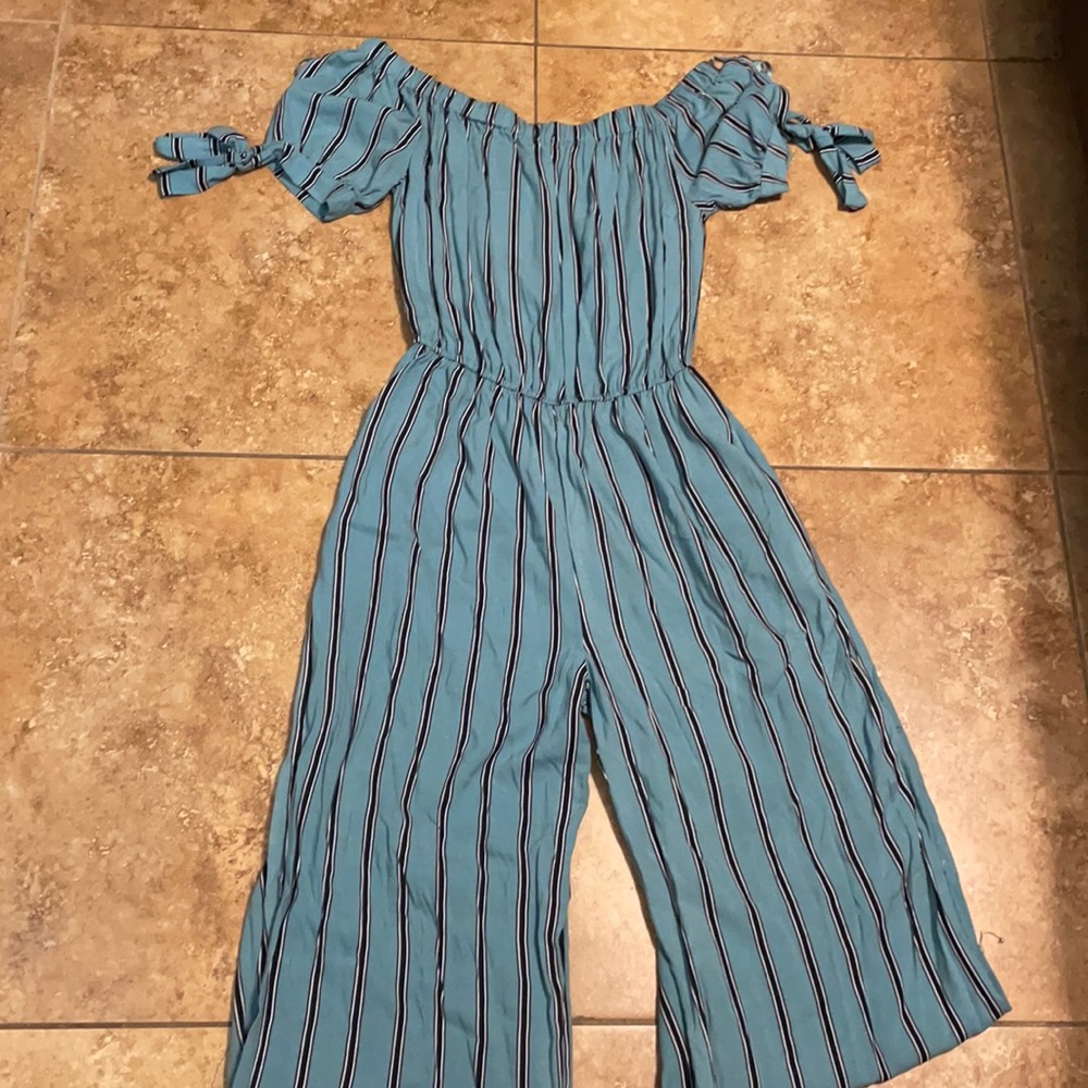 BLUE JUMPSUIT